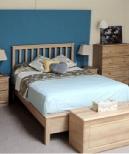 Riviera Oak Bed Frame